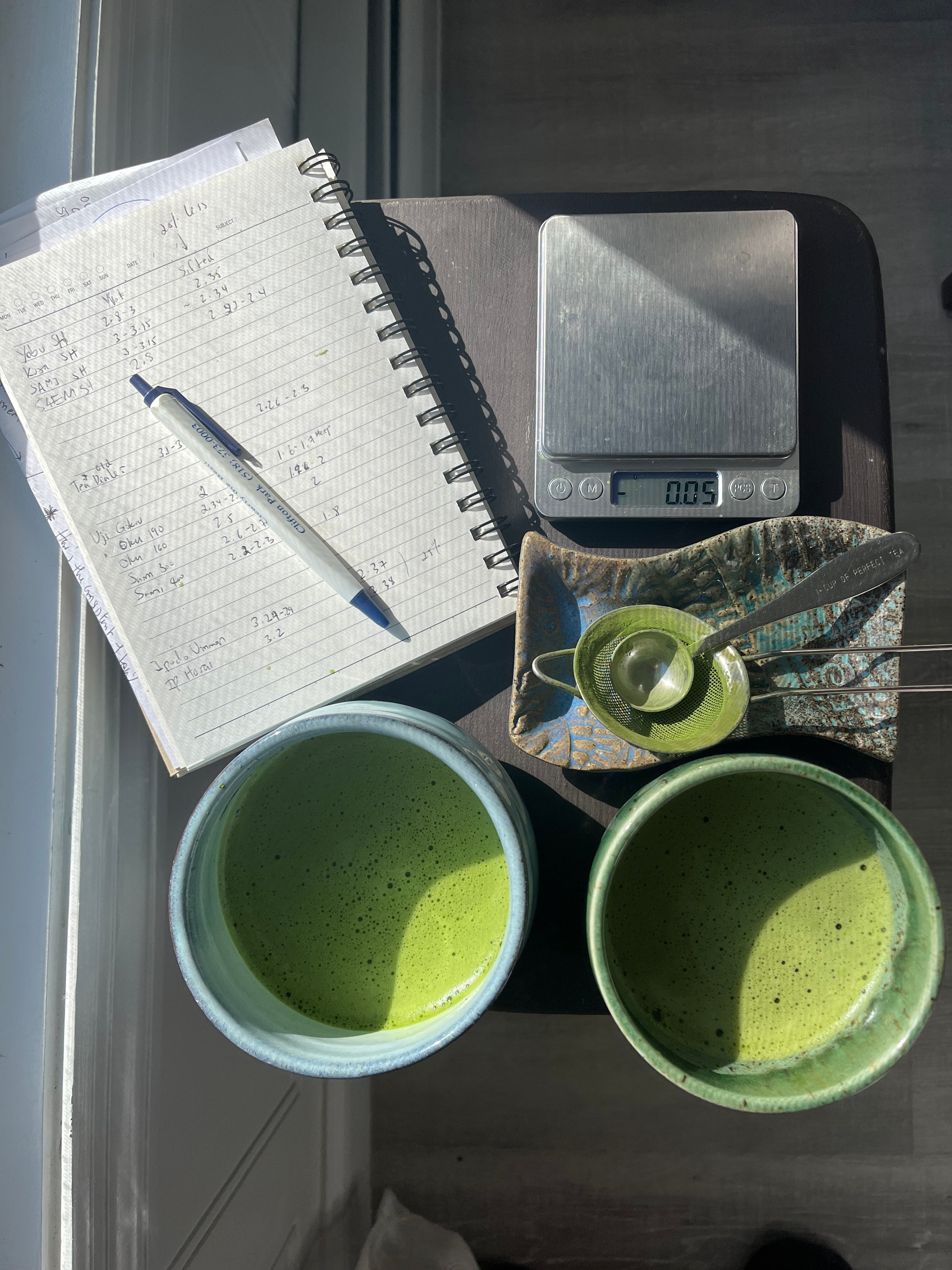 Matcha tasting class