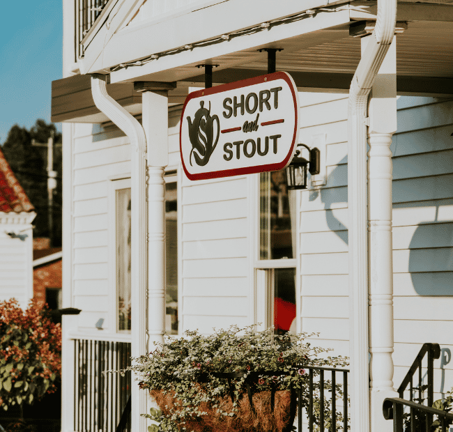 Short and Stout storefront